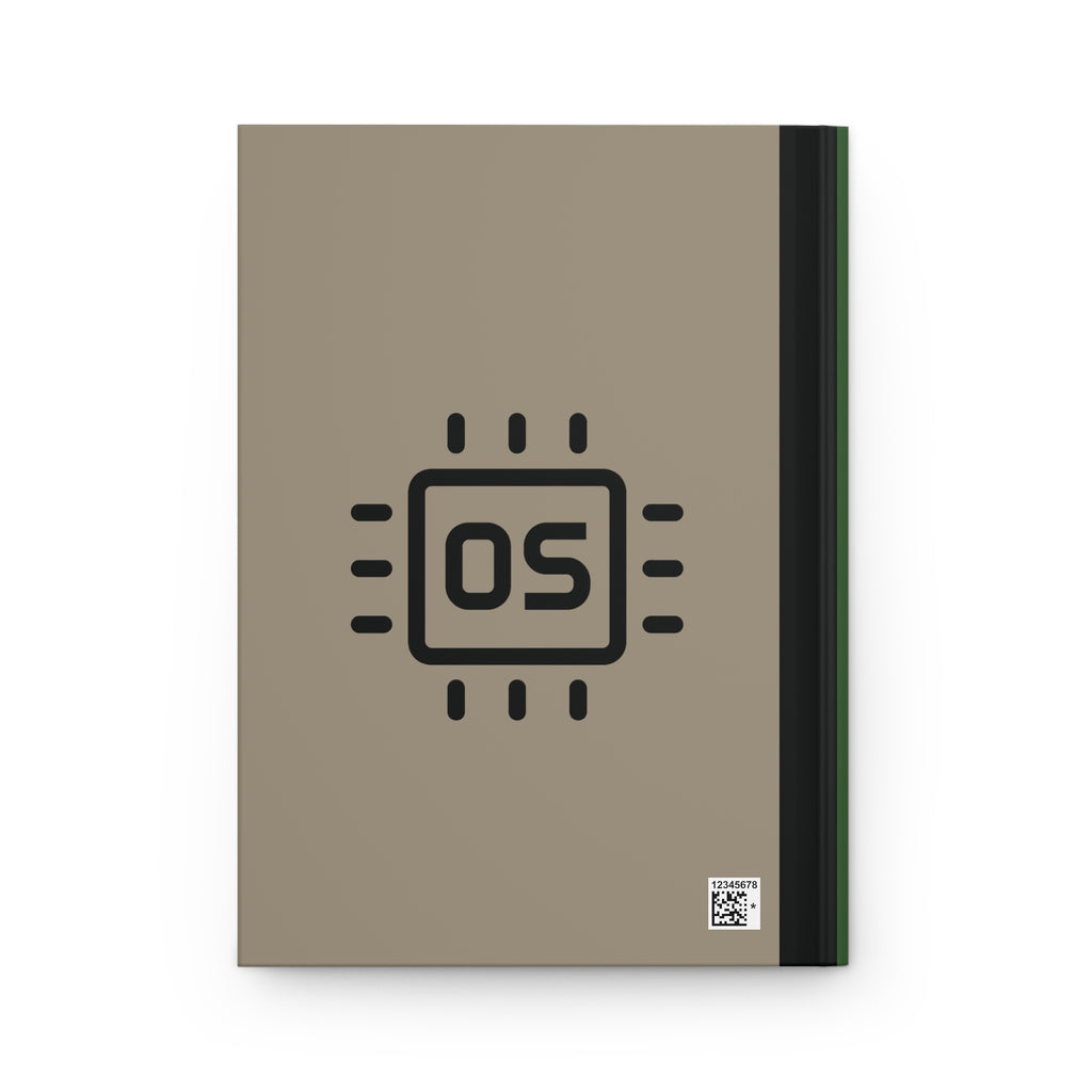 Progress Over Perfection Hardcover Journal — Personalized Life OS Notebook