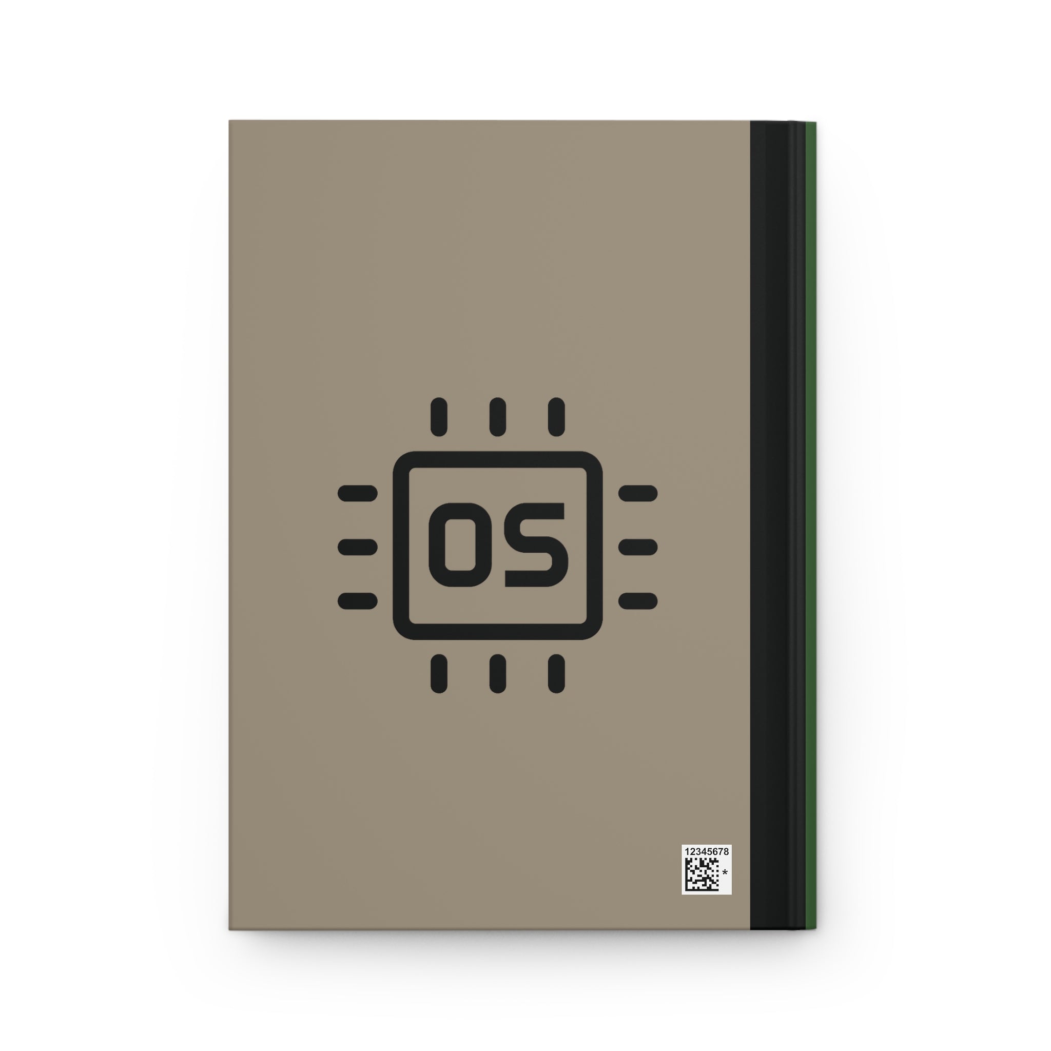 Progress Over Perfection Hardcover Journal — Personalized Life OS Notebook