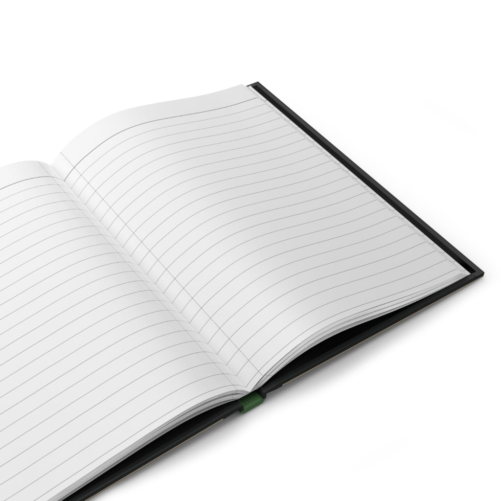 Progress Over Perfection Hardcover Journal — Personalized Life OS Notebook